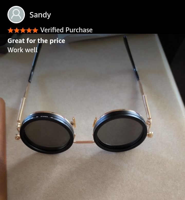 Rotating lens sunglasses close product view